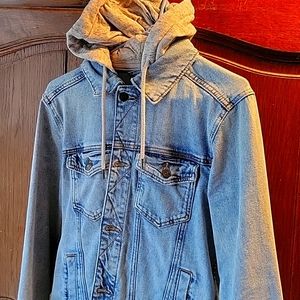 Hollister Hooded Jean Jacket